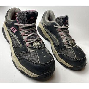 skechers steel toe work shoes size 9.5 sketchers